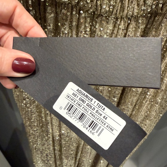 Pinko Glittering Silver Jumpsuit - Picture 5 of 12